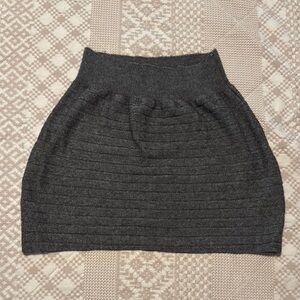 Rag & Bone Gray Mini Skirt